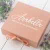 Personalised Bridesmaid Box - Choose Your Colour and Size