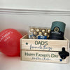 Personalised Pine Wooden Crate With Optional Bottle Opener