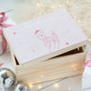 Personalised Pink Deer Christmas Eve Box