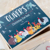 Personalised Blue Safari Animal Christmas Eve Box
