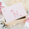 Personalised Pink Deer Christmas Eve Box