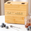 Personalised Couples Name Whisky Glass Set