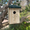Personalised Wooden Memorial Robin Nesting Bird Box