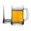 Personalised Initial / Monogram Tankard Beer Glass