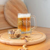 Personalised Groomsmen Tankard Beer Glass