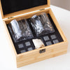 Personalised Couples Name Whisky Glass Set