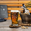 Personalised Girls Drink Beer Too Pint Glass