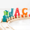 Wooden Letter Personalised Name Toy Train