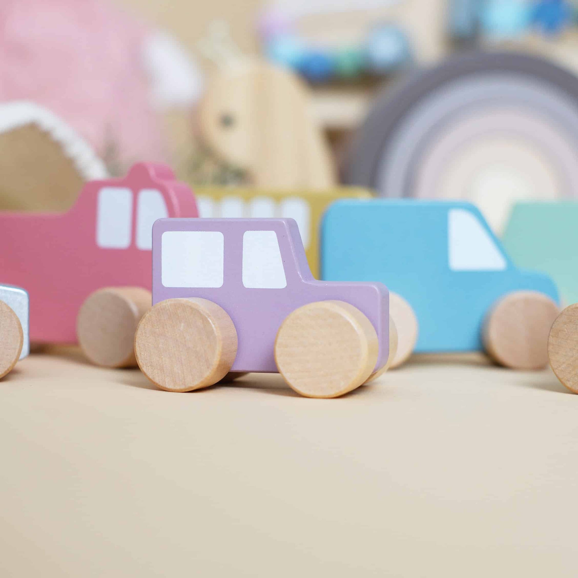 Personalised Wooden My First Car Push Toy