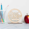 Personalised Wooden Best Teacher Award Plaque