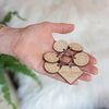 Personalised Wooden Superdad Child Family Tag Keyring
