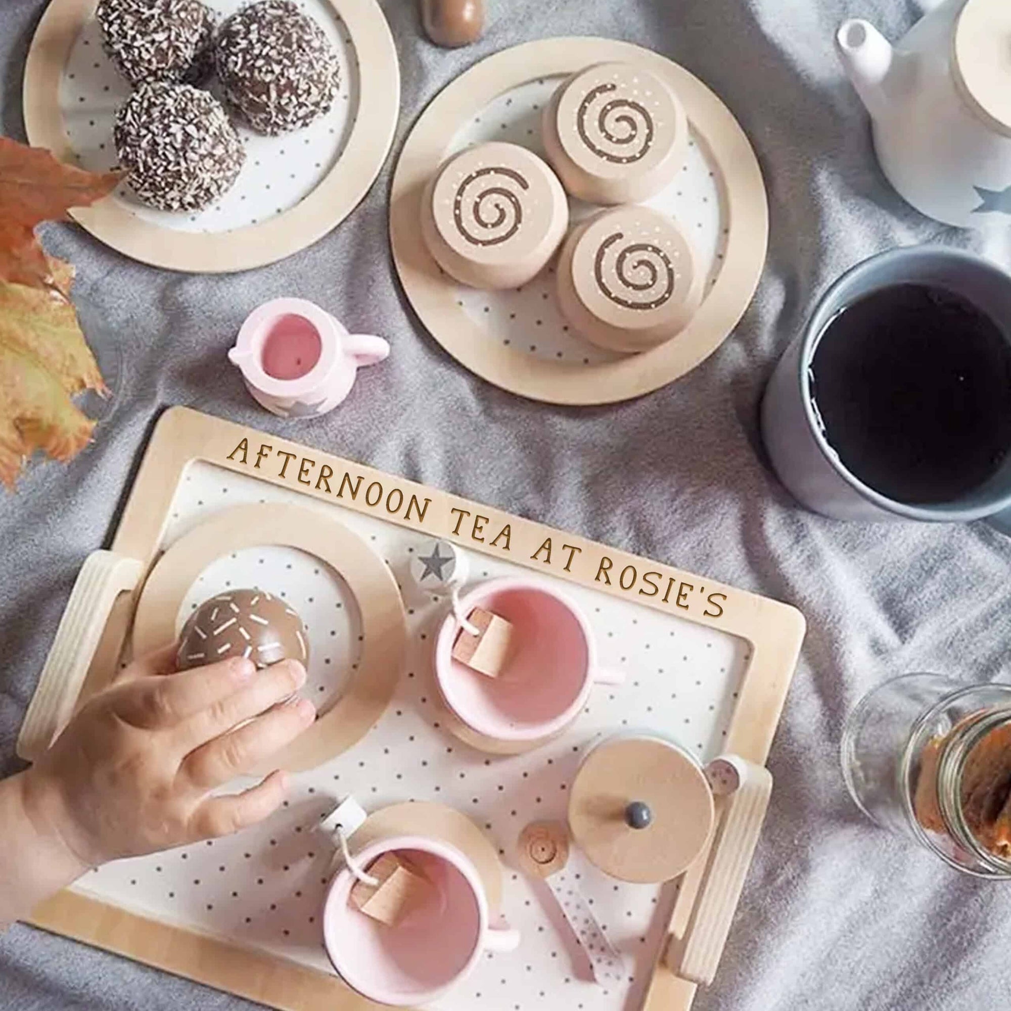 Personalised Afternoon Tea Toy Set
