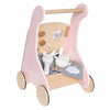 Personalised Wooden Pastel Pink Activity Walker Toy