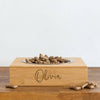 Personalised Name Bamboo Single Pet Bowl