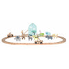 Personalised Wooden Animal Safari Train Toy