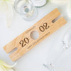 Personalised Wooden Double Wine Glass Holder
